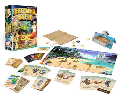 Настільна гра Пекельний острів (оновлене видання) (Hellapagos) W0003 фото