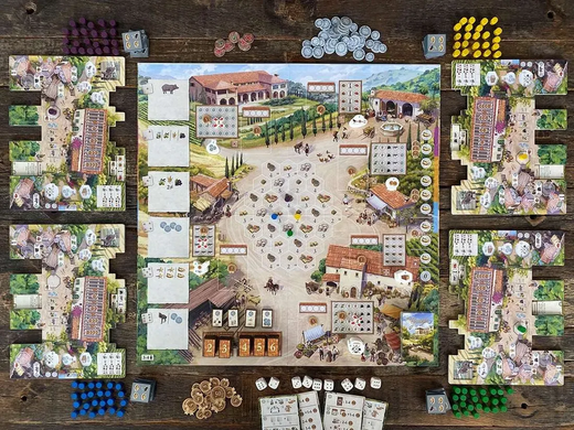 Настільна гра La Granja: Deluxe Master Set (Ла Гранха: Делюкс видання)  igrm055 фото