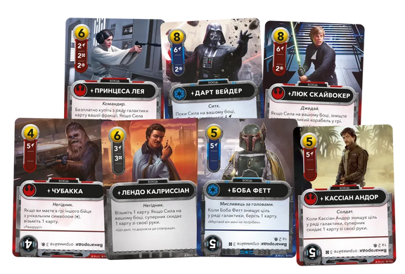 Настільна гра Зоряні війни. Колодобудівна гра (Star Wars: The Deckbuilding Game) GKCH168SW фото