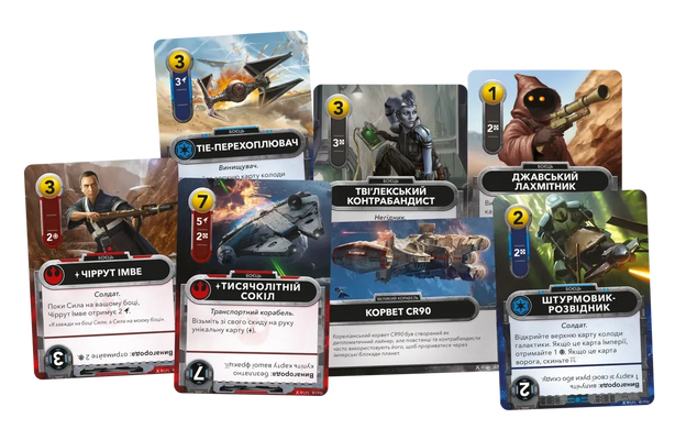 Настільна гра Зоряні війни. Колодобудівна гра (Star Wars: The Deckbuilding Game) GKCH168SW фото