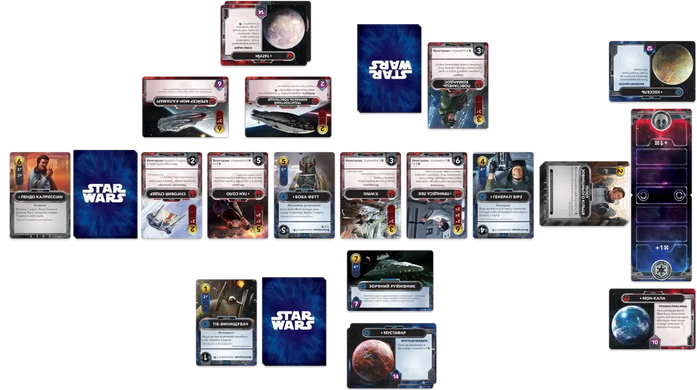 Настільна гра Зоряні війни. Колодобудівна гра (Star Wars: The Deckbuilding Game) GKCH168SW фото