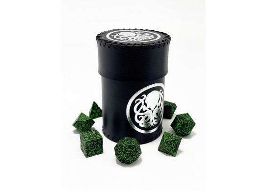 Чаша для кубиків Ктулху (чорна) (Dice cup Cthulhu black)