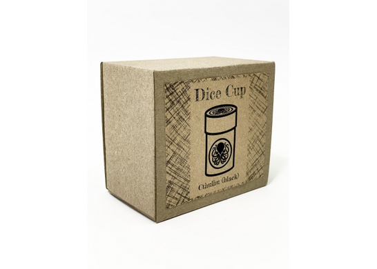 Чаша для кубиків Ктулху (чорна) (Dice cup Cthulhu black)