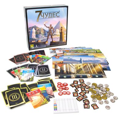 Настільна гра 7 Чудес (7 Wonders) 2-ге видання 1004001 фото