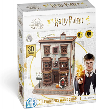Крамниця чарівних паличок Олівандера Пазл 3D Гаррі Поттер (Ollivander Wand Shop Set 3D puzzle Harry 4dpuz004 фото