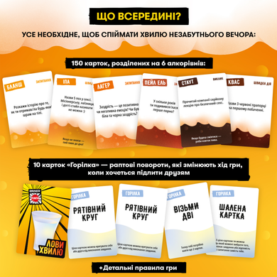 Гра для компанії ORNER x Pravda &laquo;Лови хвилю&raquo; orner-3579 фото