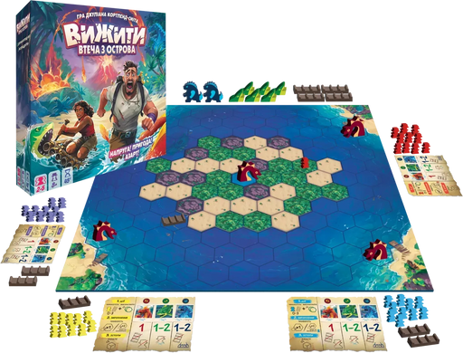 Настільна гра Вижити! Втеча з острова (Survive: Escape from Atlantis!) 1000259 фото