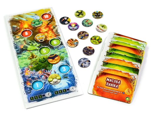 Доповнення Володар Токіо. Ще більше люті (King of Tokyo: Even More Wicked!) igrm101 фото