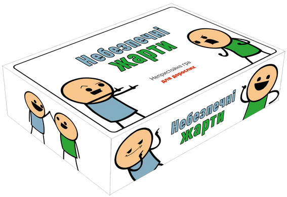 Настільна гра Небезпечні жарти (Joking Hazard, 18+) 220722 фото