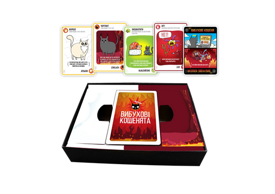 Настільна гра Вибухові кошенята: Добро і Зло (Exploding Kittens: Good Vs Evil) EKIEK12UA фото