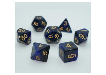Набір кубиків Galaxy 7 Dice Set - Dark blue (7 шт.)