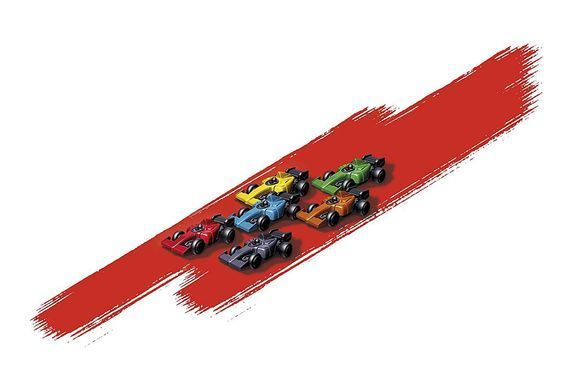 Настільна гра Downforce(Формула Швидкості) 5717 фото