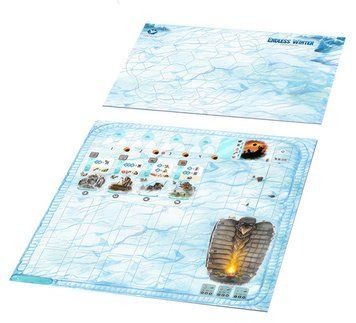 Плеймат Нескінченна Зима (Endless Winter. Large Playmat Two Pieces Board) (2 частини)