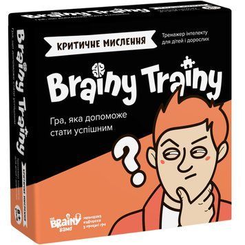 Настільна гра Brainy Trainy Критичне мислення УКР063 фото