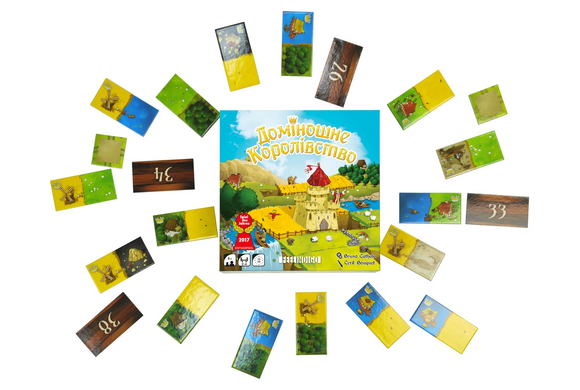 Настільна гра Kingdomino. Доміношне королівство 1497489478 фото