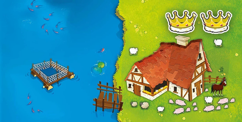 Настільна гра Kingdomino. Доміношне королівство 1497489478 фото