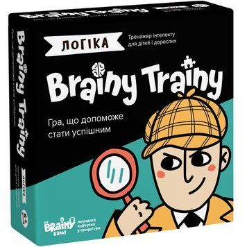 Настільна гра Brainy Trainy Логіка УКР057 фото