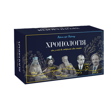 Настільна гра Хронологія, версія про Україну 1000195 фото