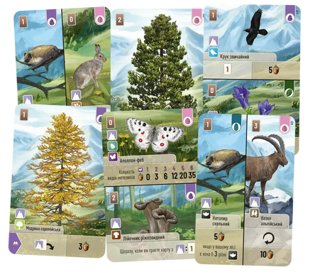 Доповнення Лісова метушня. Альпи (Forest Shuffle: Alpine Expansion) LOB2405UA фото