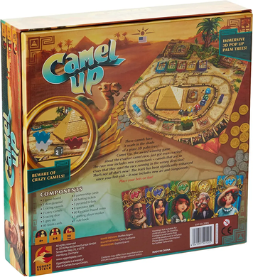Настільна гра Camel Up. 2nd Edition (Верблюди, вперед 2.0) PZE30070EN фото