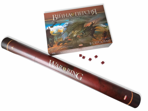 Війна Персня. Ігрове поле Делюкс (War of the Ring Deluxe Game Mat, Українською) 300106 фото