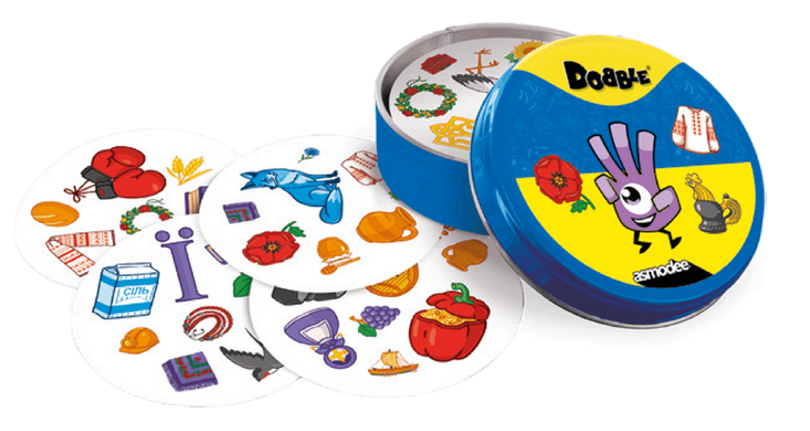 Настільна гра Доббл Україна (Dobble Ukraine) dobble10005 фото