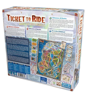 Настільна гра Ticket to Ride: Northern Lights (Квиток на потяг: Північне сяйво) DOW720937 фото