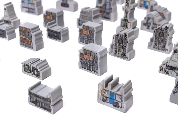 Мініатюри до гри Фростпанк: Дерев'яне місто (Frostpunk: The Board Game - Timber City)
