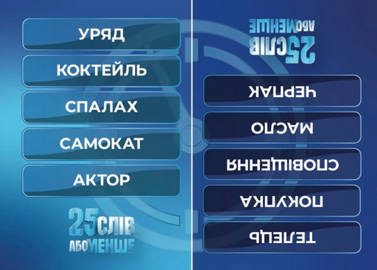 Настільна гра 25 слів або менше іткт25639 фото