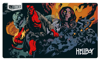 Unmatched: Hellboy &ndash; Neoprene Art Playmat