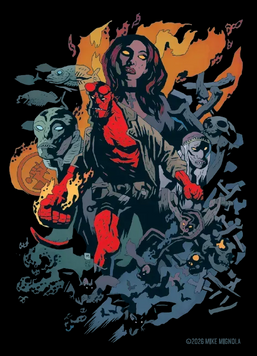 Unmatched: Hellboy Premium Art Sleeves