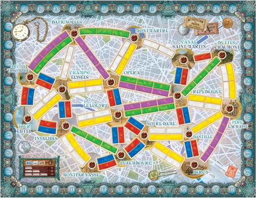 Настільна гра Квиток на потяг: Париж (Ticket To Ride: Paris) LOB2340UA фото