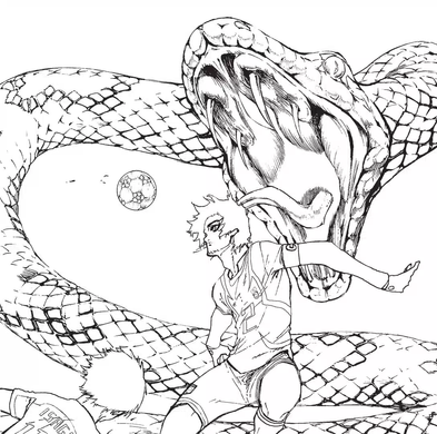Синя Тюрма. Розмальовка (Blue lock Coloring book)