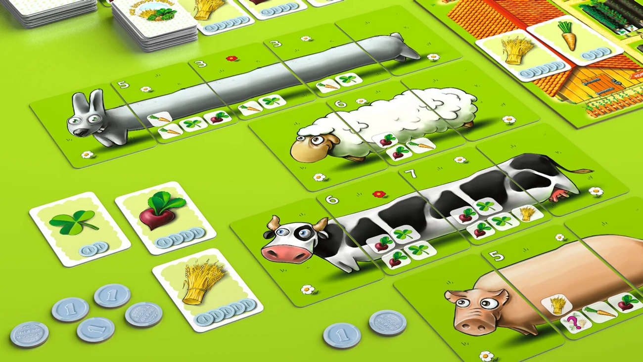 Настільна гра Моя Весела Ферма (My Happy Farm) | Купити в WOODCAT 😺