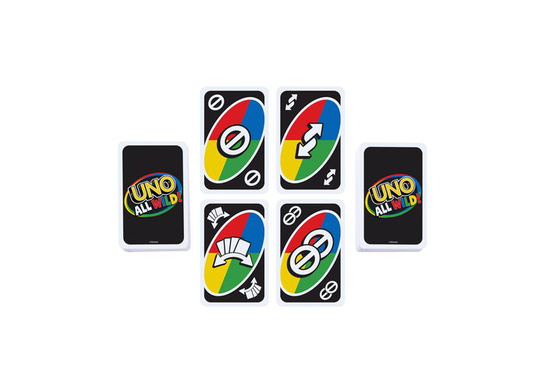 Настільна гра Уно Усі шалені (UNO All Wild) HHL33 фото